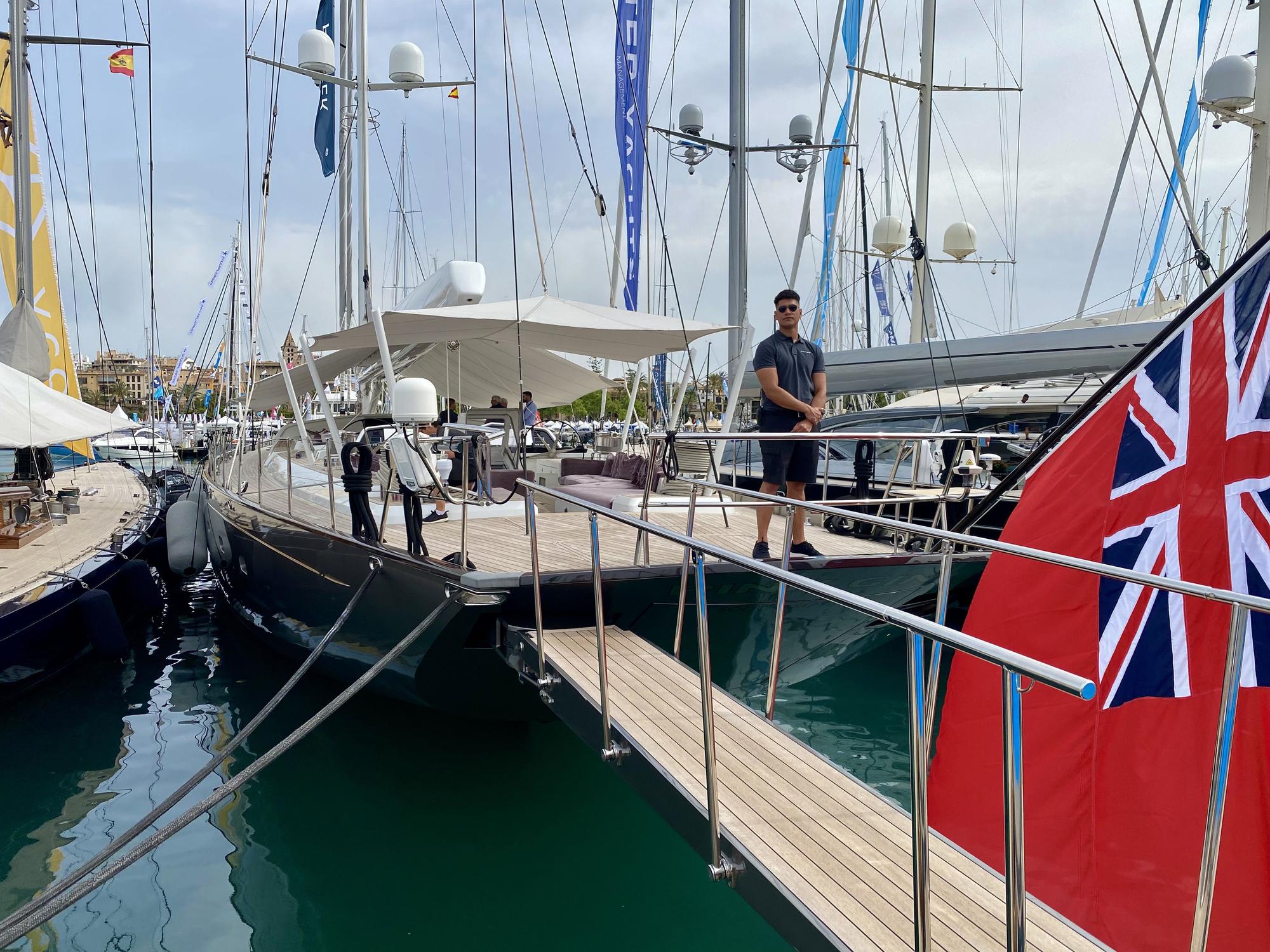 Las imágenes de la Palma International Boat Show, que abre sus puertas hasta el domingo en el Moll Vell