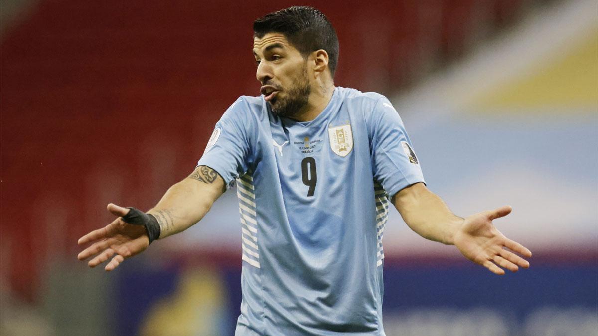 Luis Suárez no vive su mejor momento goleador con Uruguay