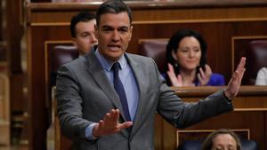 Pedro Sánchez: La situación no es perfecta, pero los mangantes no están en el Gobierno.