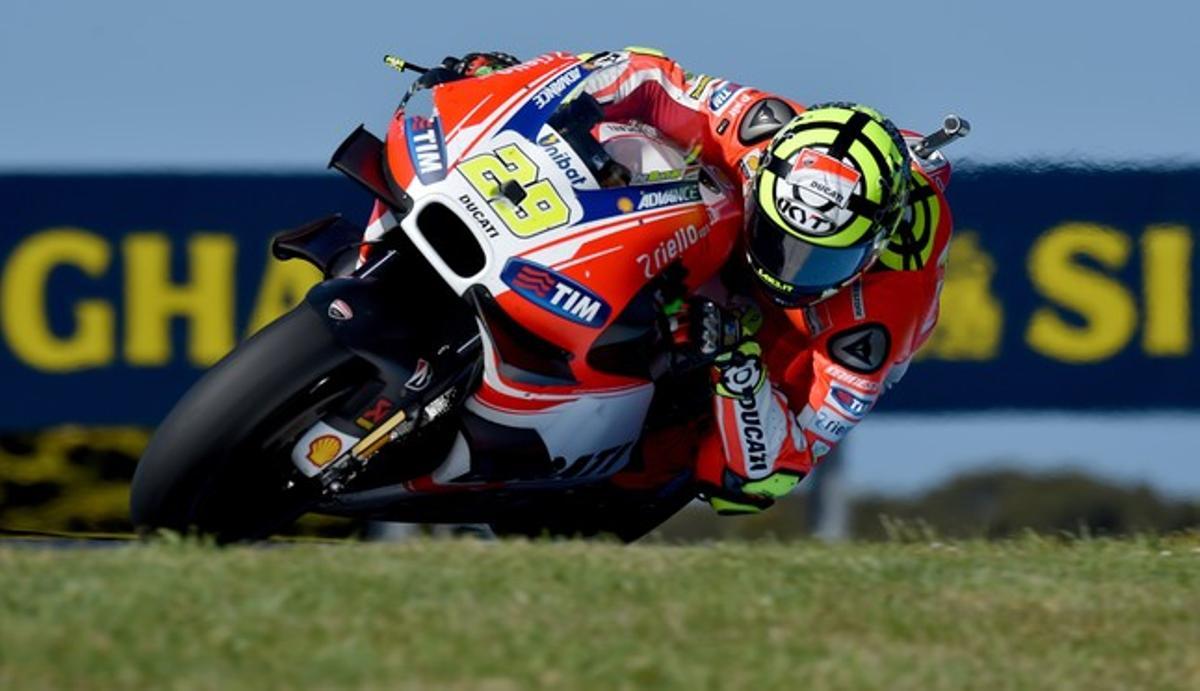 Las imágenes  del GP de Australia de motociclismo