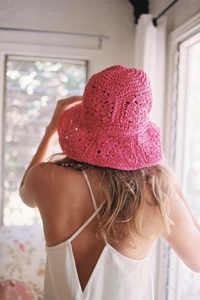 Gorro de crochet de Zara