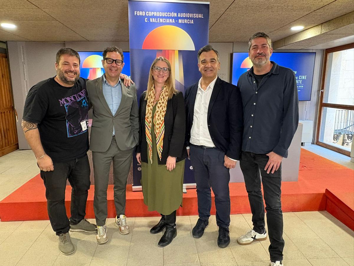 Presentación del Foro de Coproducción Comunidad Valenciana-Región de Murcia del Festival Internacional de Cine de Alicante