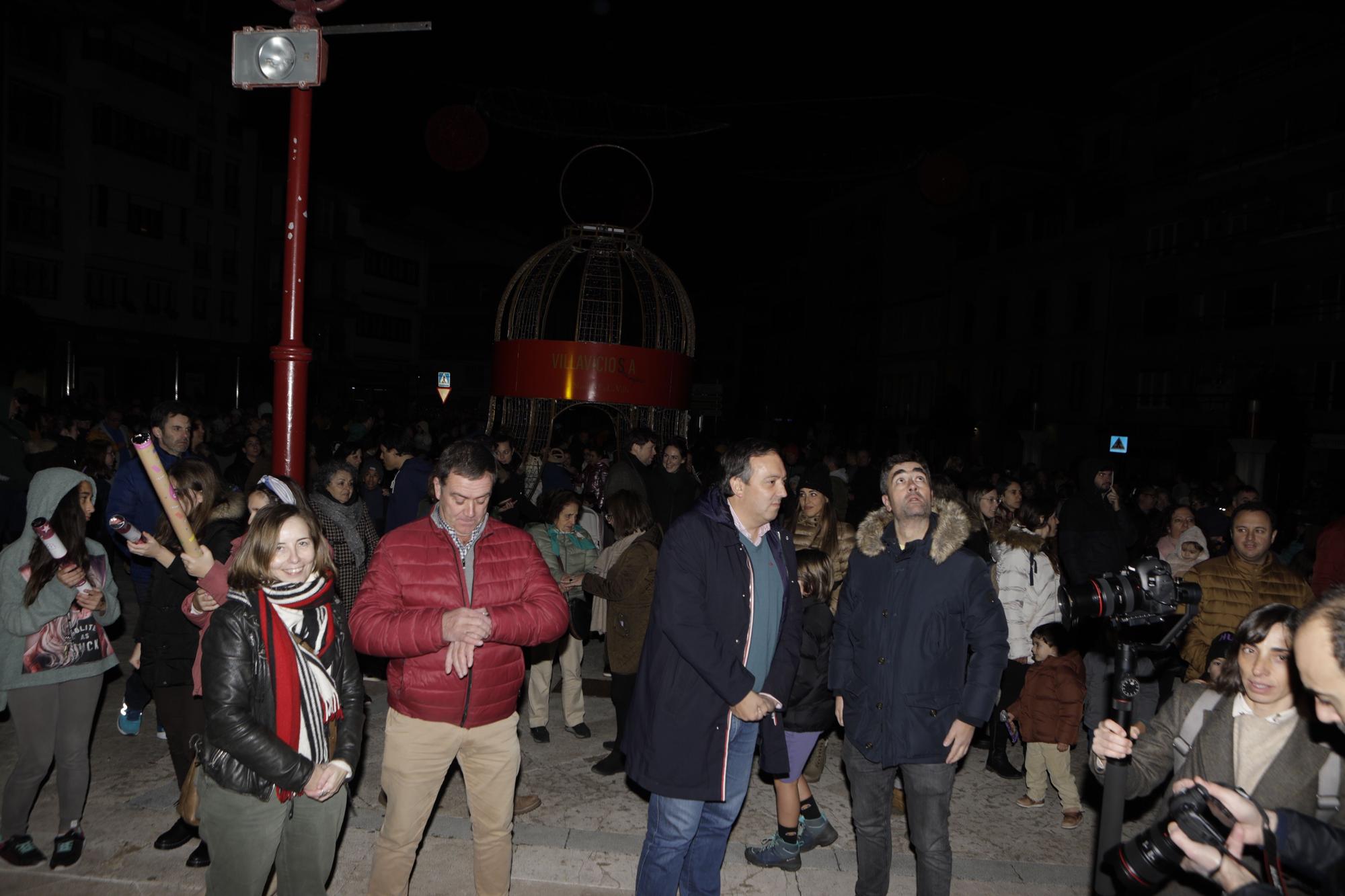 Encendido de luces en Villaviciosa