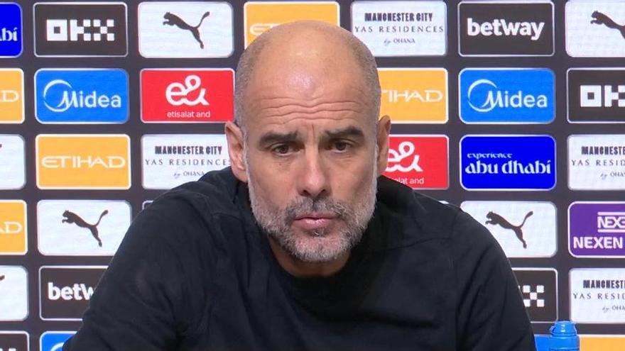 Guardiola respalda a Rodri contra los árbitros: "La gente no dice eso"