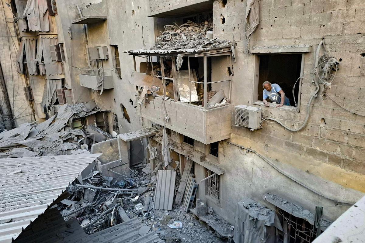 Israel dispara un misil contra un bloque de pisos en Beirut