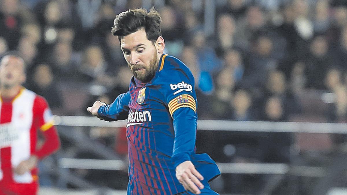 Leo Messi quiere llegar al Mundial con la Bota de Oro