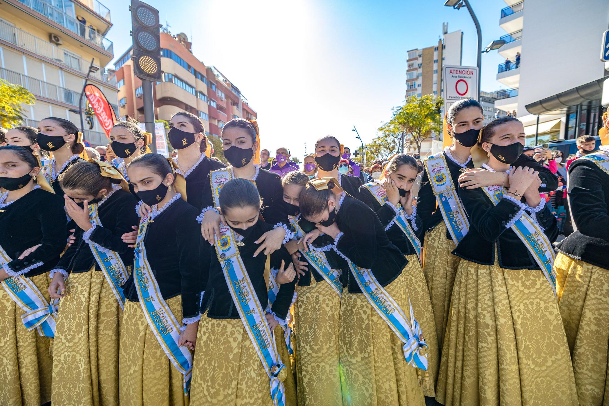 Mascletà en las Fiestas Patronales de Benidorm