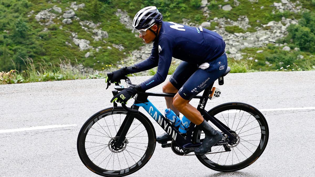 El ciclista mallorquín Enric Mas disfruta este lunes de jornada de descanso en el Tour.