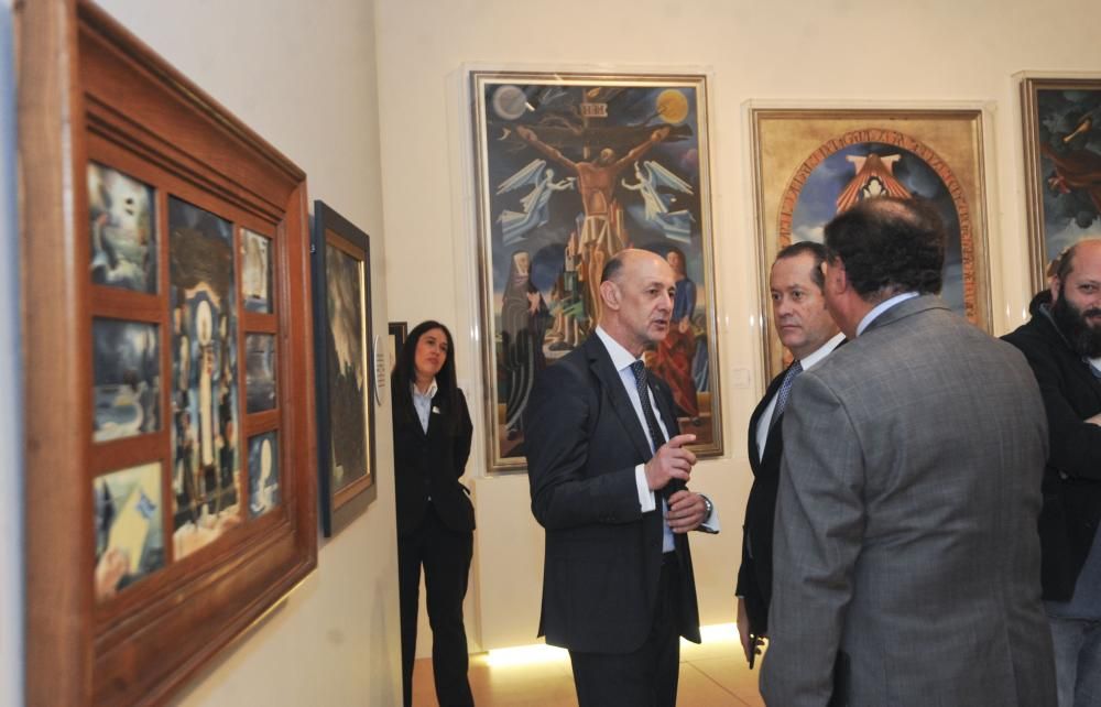 Exposición de Lugrís, en Abanca