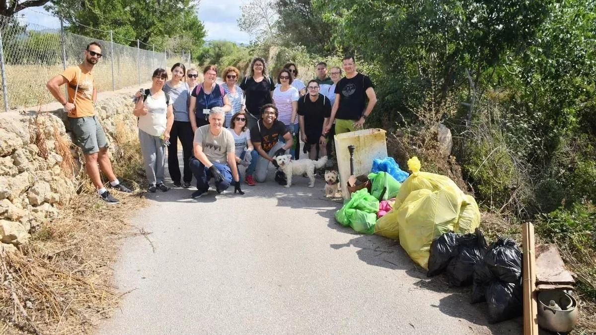 Recogida de basura en Extremadura,