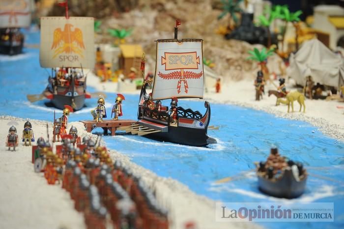 Las Claras de Murcia acoge el Belén de Playmobil