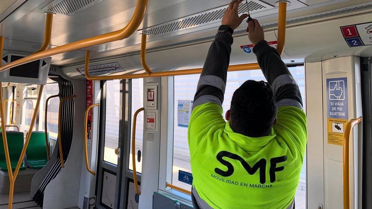 El metro renueva el aire en el interior de los vagones cada dos minutos y medio