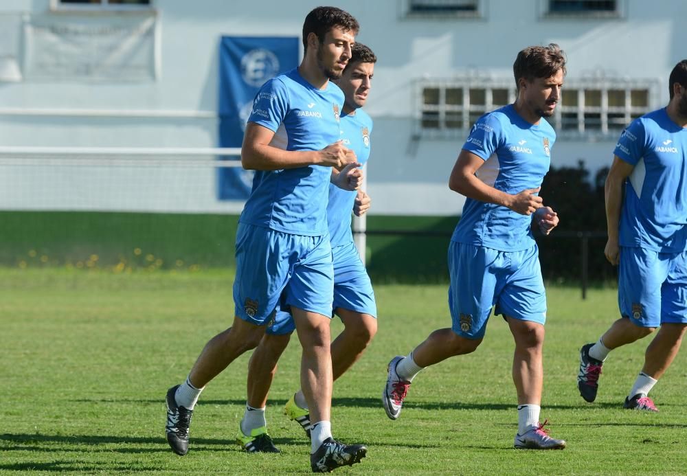 Entrenamiento del Pontevedra C.F