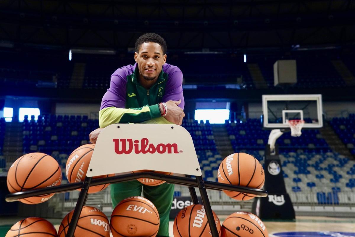 Augustine Rubit ya posa en el Martín Carpena como jugador del Unicaja.
