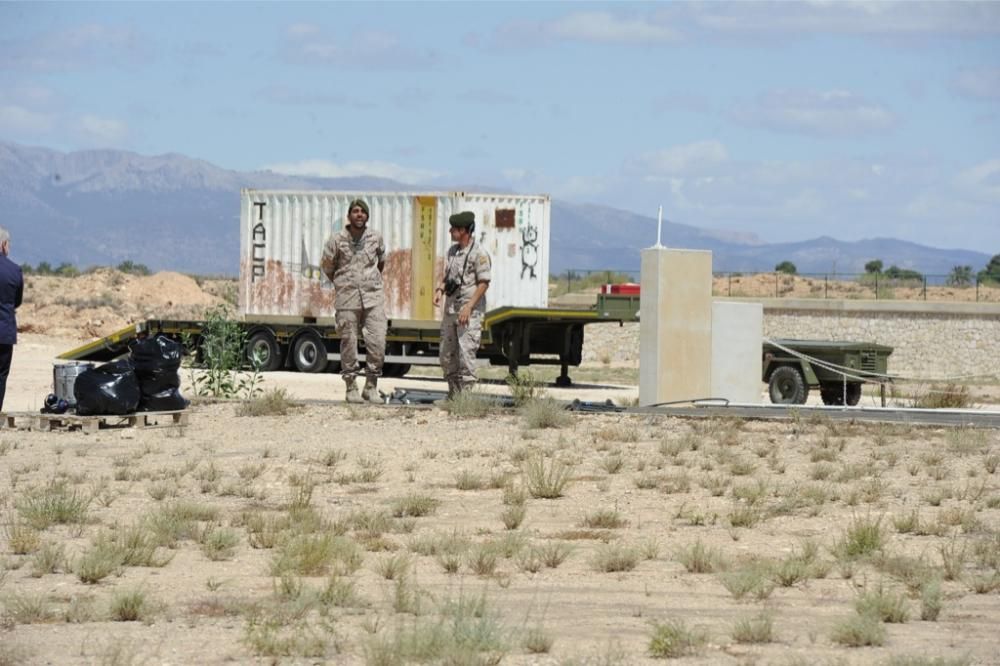 Simulacro de rescate de rehenes en Alhama de Murcia