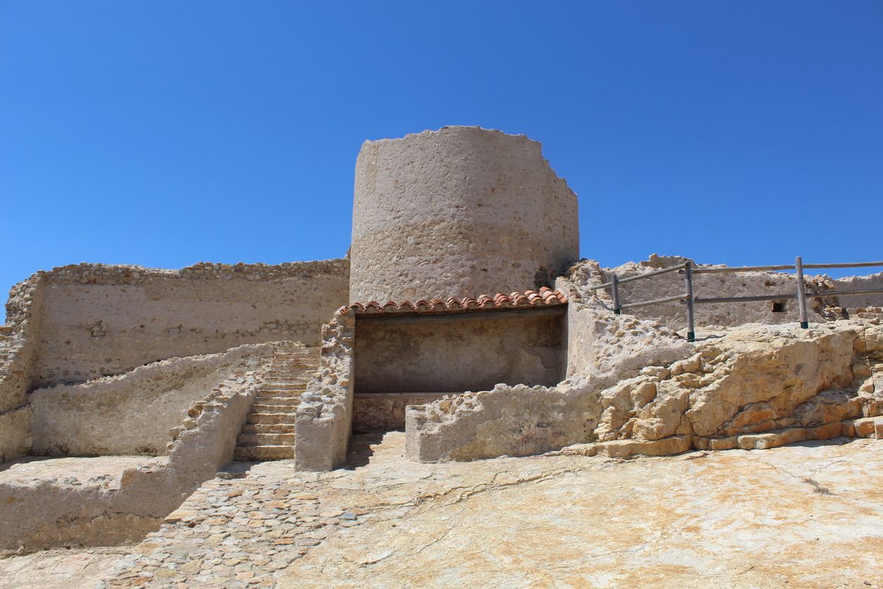 Las ruinas del Castillo de Culla