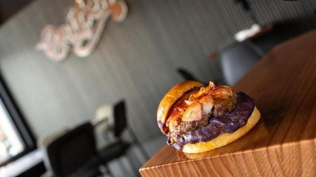 Una de las hamburguesas de Origen.