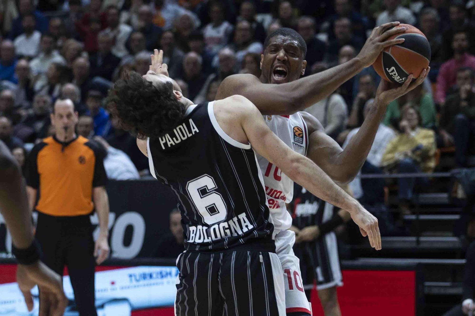 Partido Euroliga Valencia Basket- Virtus Bolonia