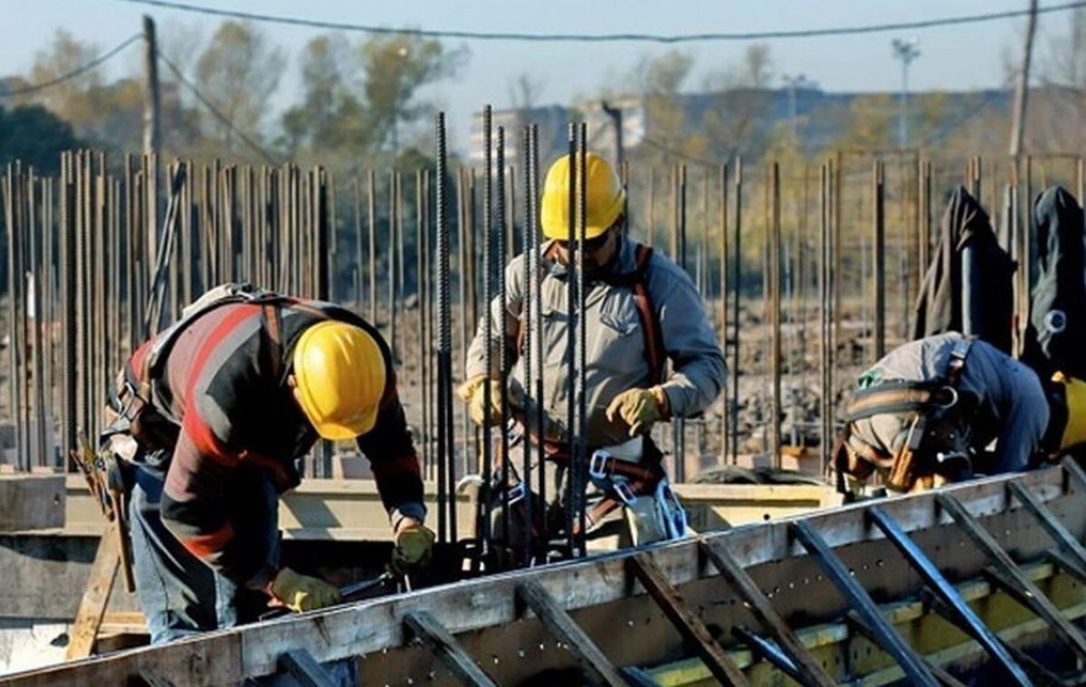 Trabajadores de la construcción.