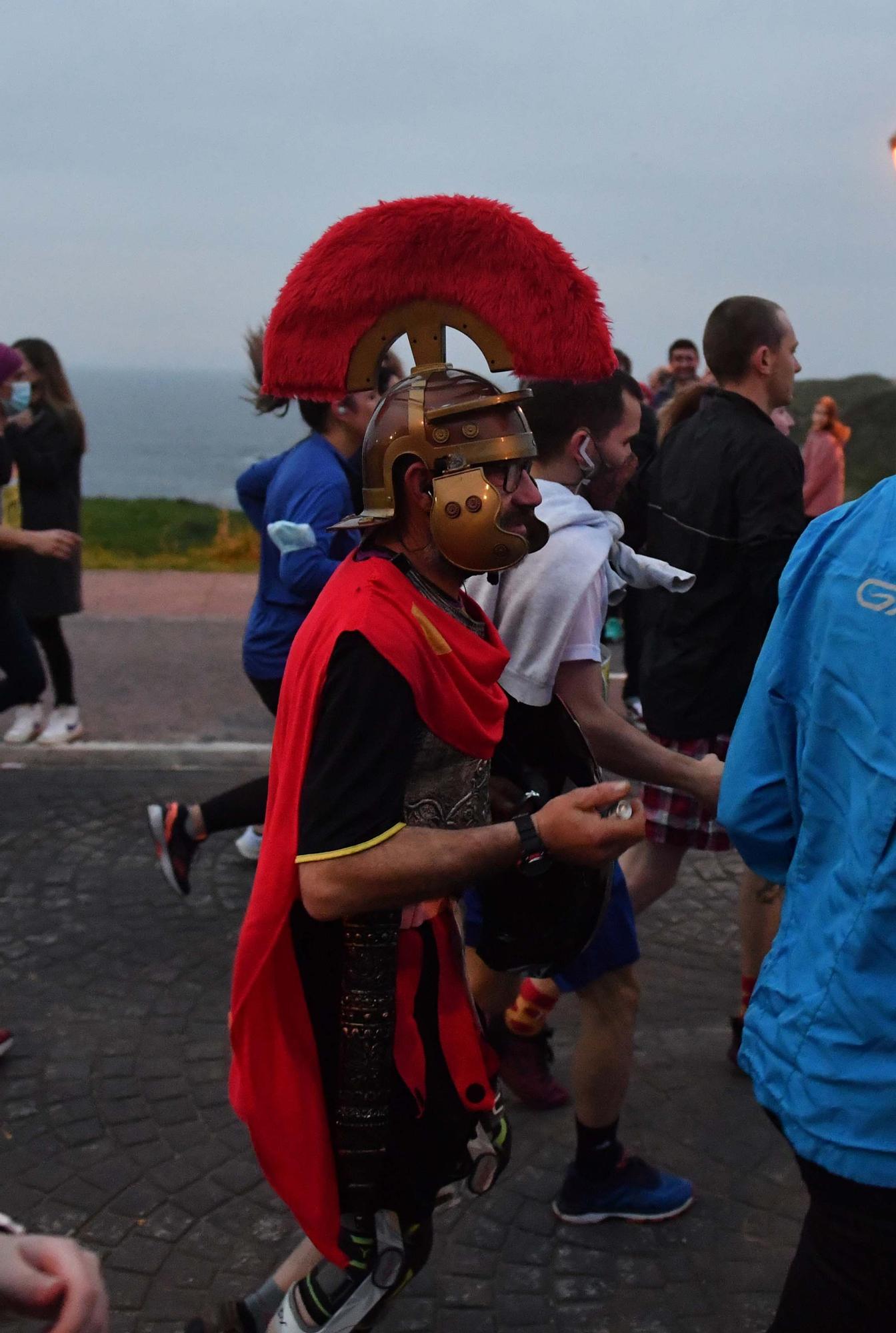 Carrera popular nocturna de la Torre de Hércules en A Coruña