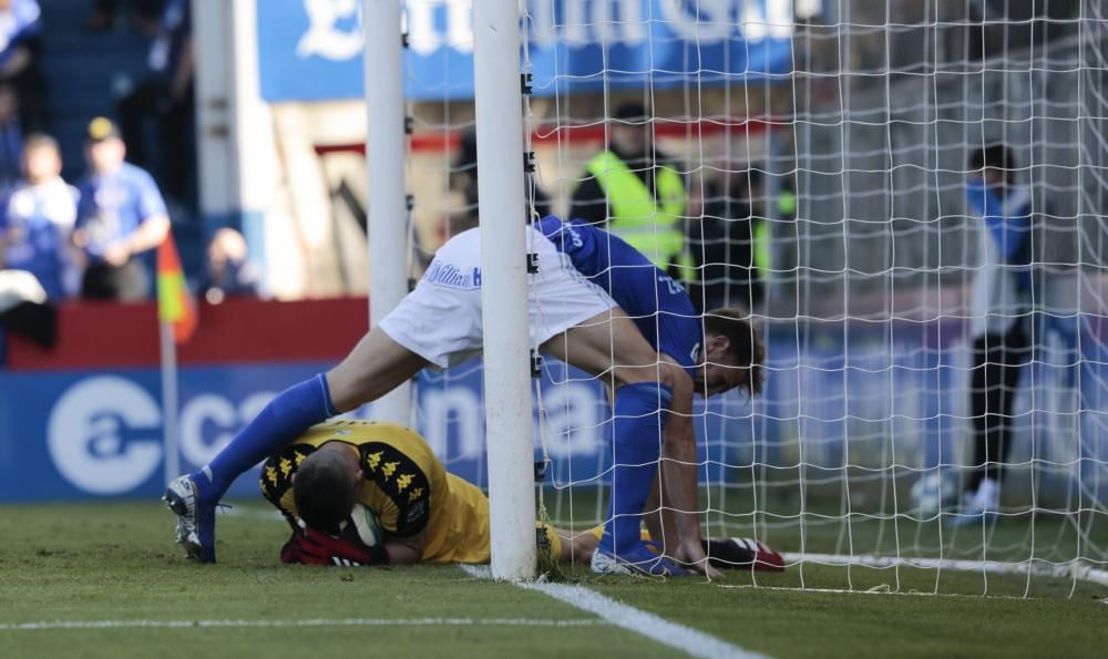 El partido del Oviedo en Lugo, en imágenes