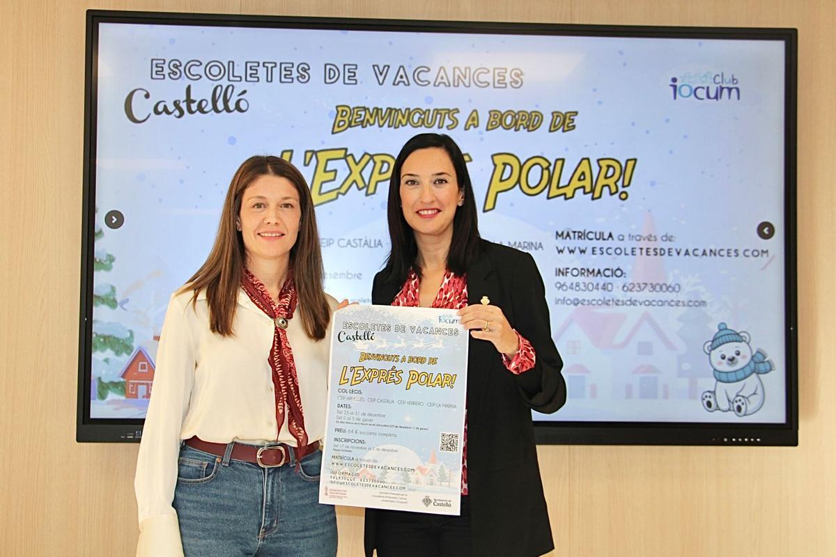 La regidora d'Educació, María España, ha presentat aquest dilluns la iniciativa municipal.