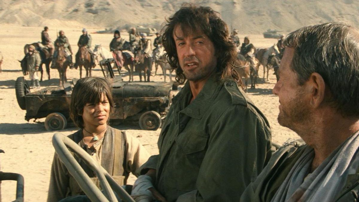 Fotograma de la película &quot;Rambo III&quot;.