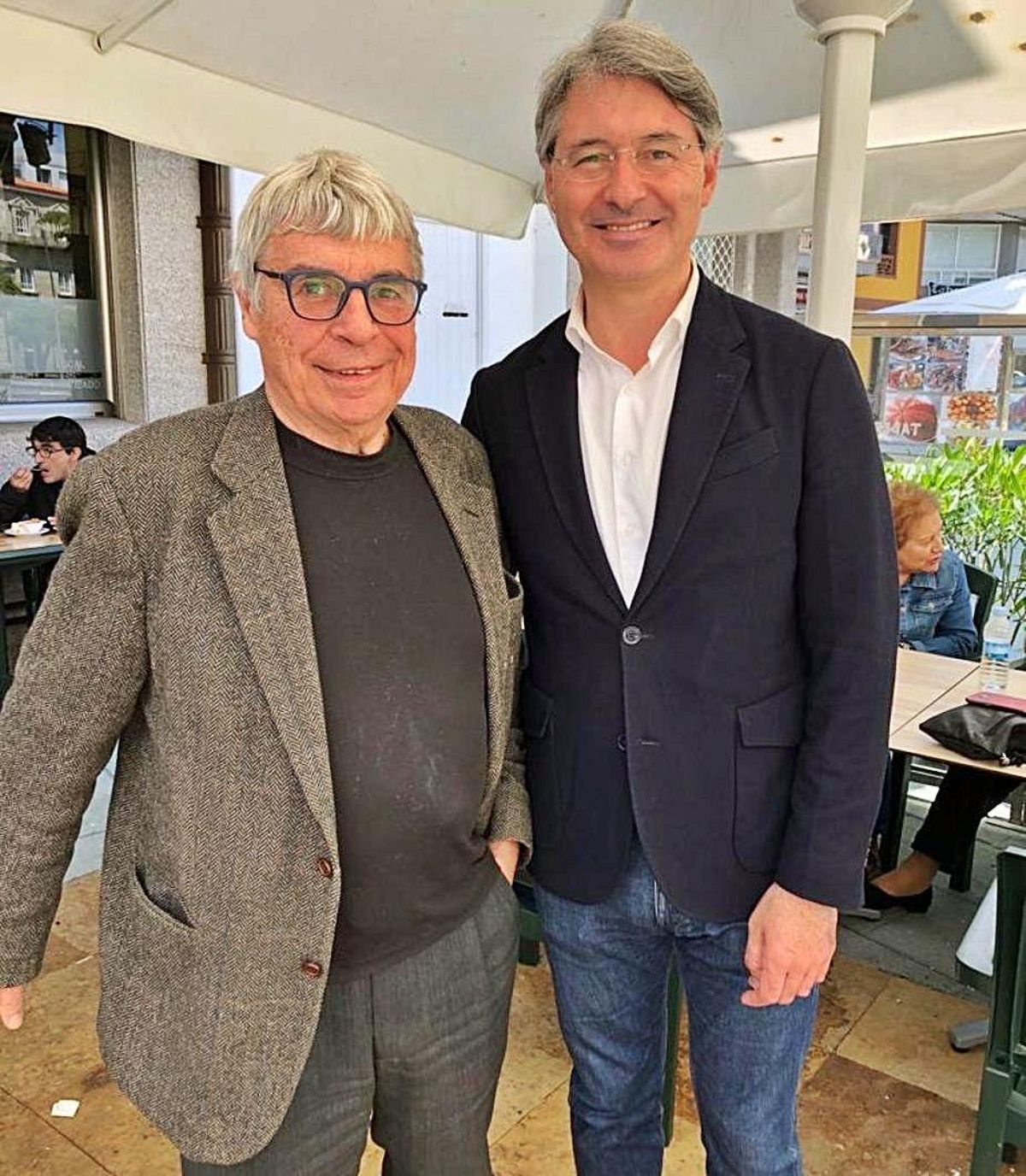 Joaquín Álvarez Corbacho y José Cacabelos, en 2019. | // FDV