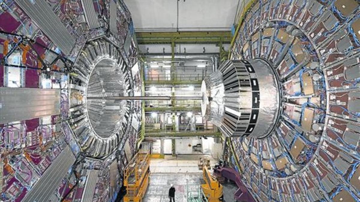 El gran colisionador de hadrones del Centro Europeo para la Investigación Nuclear (CERN), en Ginebra.