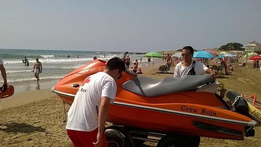 Cruz Roja realiza 600 actuaciones en playas de Alcossebre y Nules