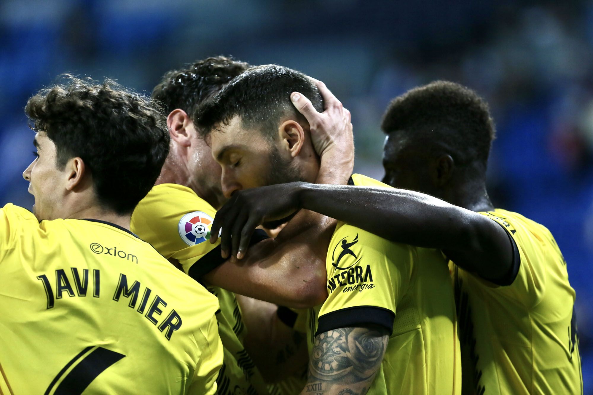 El partido del Oviedo ante la Real Sociedad B, en imágenes