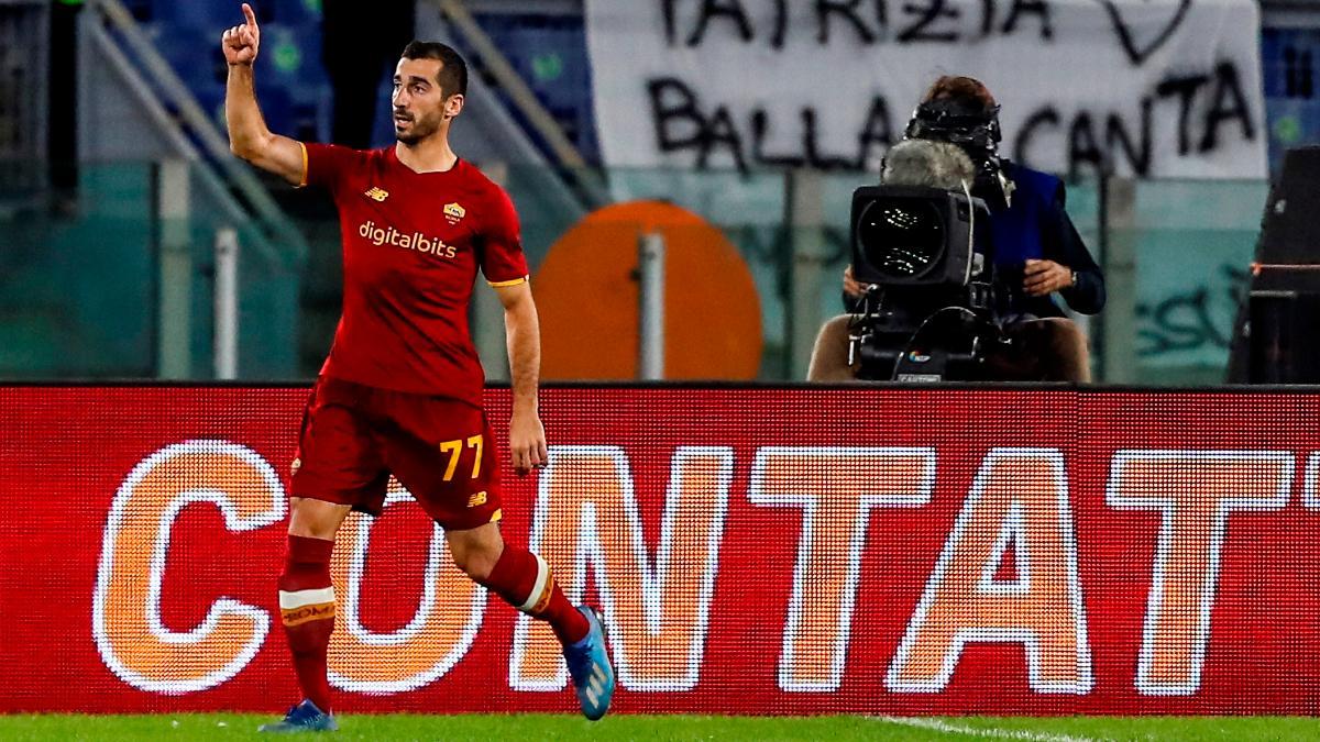 Henrikh Mkhitaryan, actual jugador de la Roma