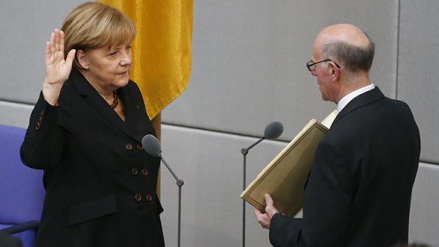 Merkel, reelegida canciller en Alemania