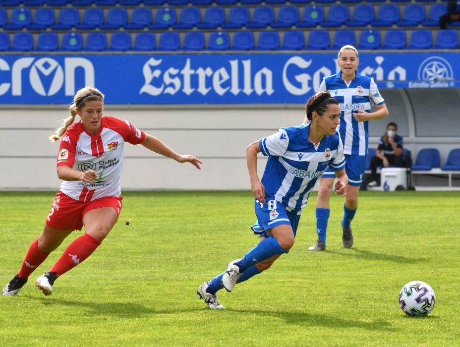 El Dépor Abanca pierde 1-2 ante el Santa Teresa