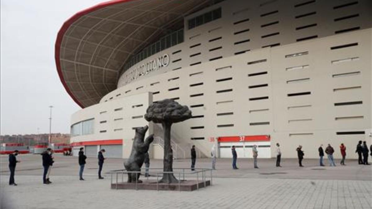 El Wanda, escenario del derbi de mañana