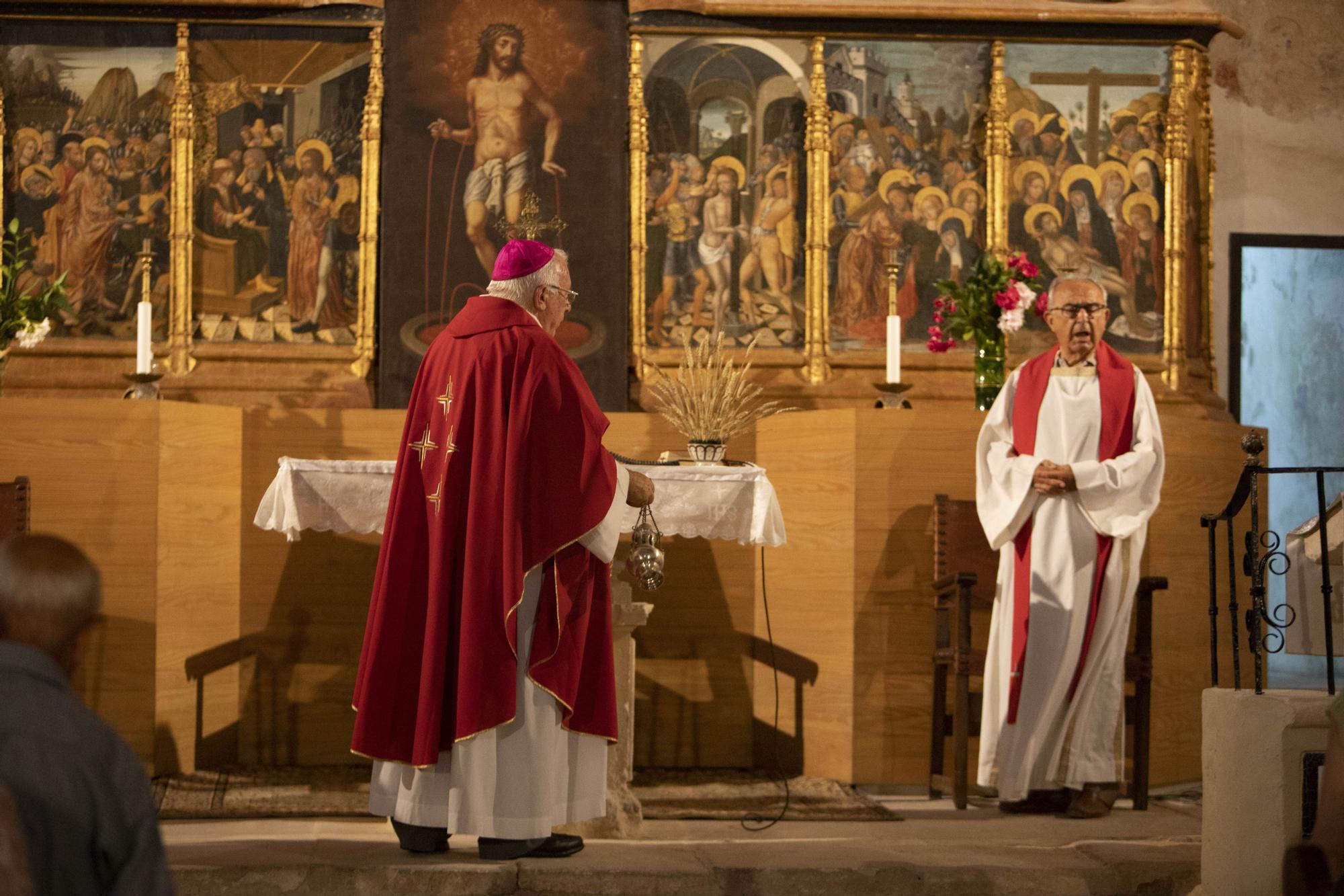 La ermita Sant Feliu de Xàtiva se llena tras dos años sin celebrar su patrón