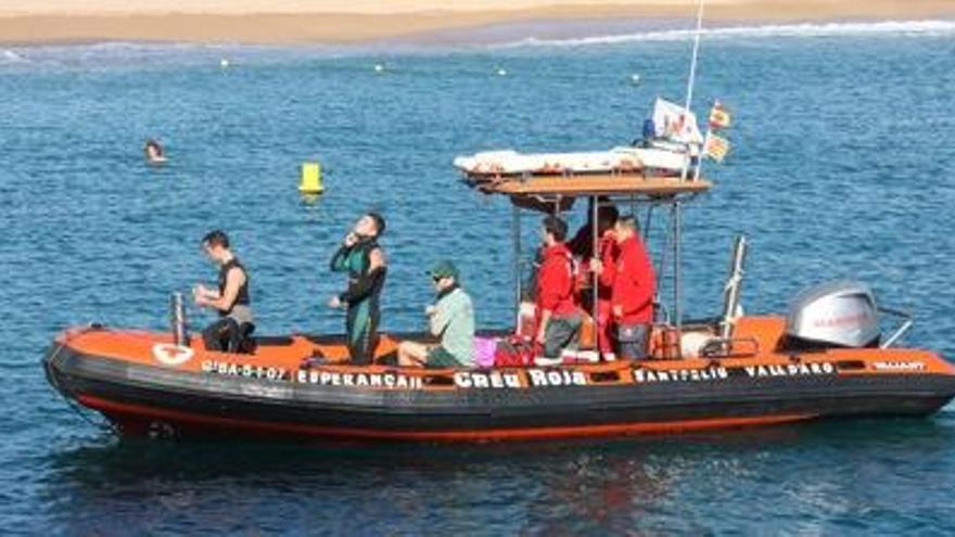 Es reprèn la recerca del pescador desaparegut a Tossa de Mar
