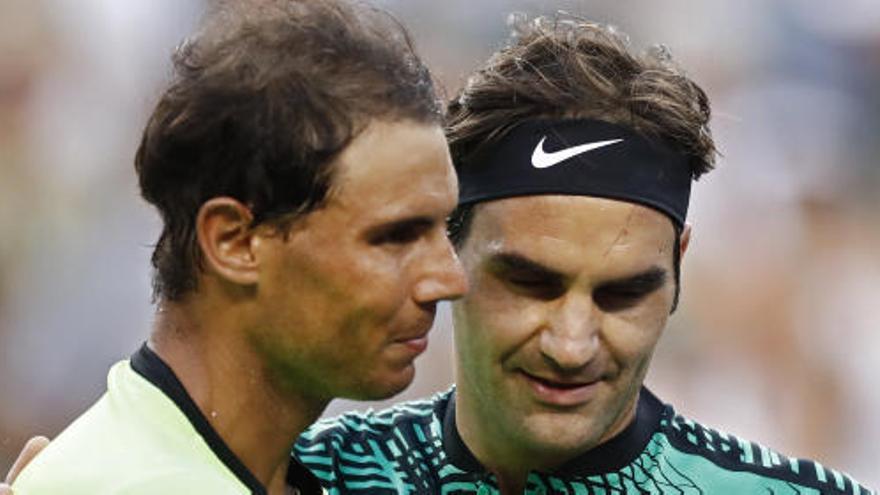 Rafa Nadal y Roger Federer