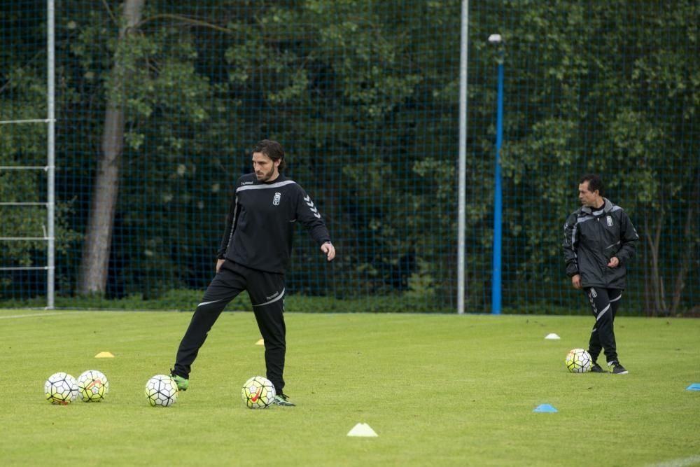 Entrenamiento del Real Oviedo