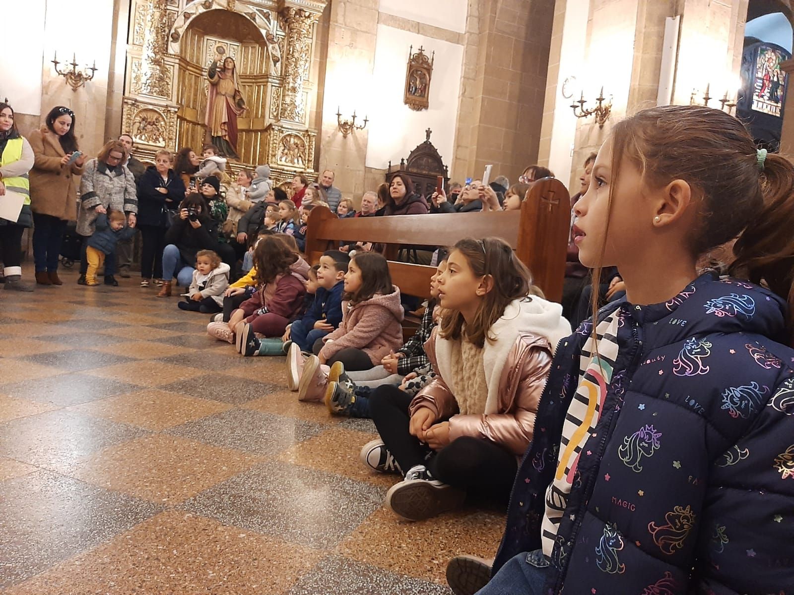 Adoración de los Reyes Magos al Niño Jesús en Pola de Siero