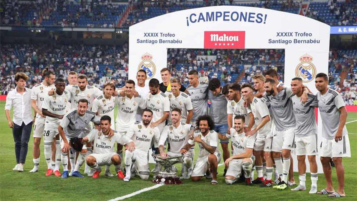 El Real Madrid superó 3-1 al Milán en la última edición de 2018