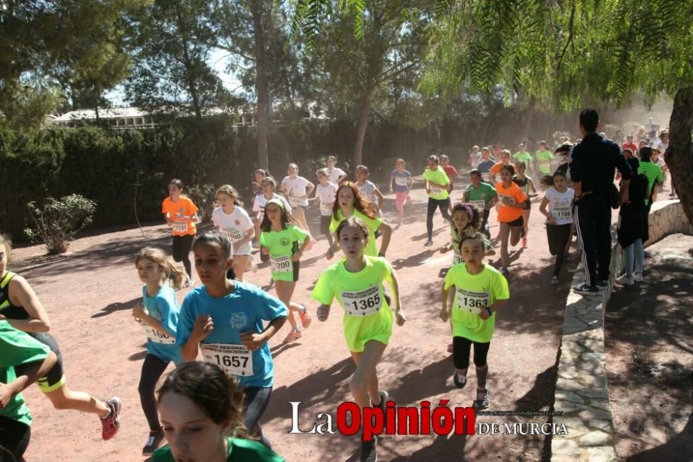 Final Cross Escolar de Lorca. Alevín femenino