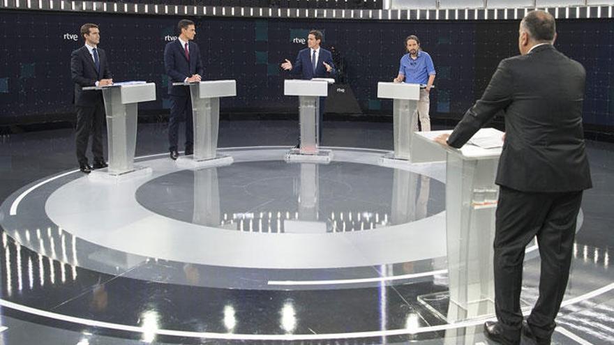 El debate electoral de TVE