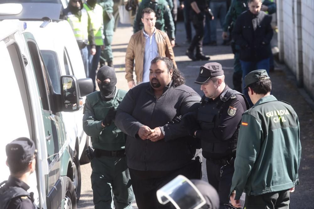 Registran la casa de Marino Giménez, detenido por supuesta extorsión a ambulantes