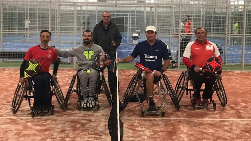 Carlos Vizcaíno y Francisco Bernal vencen en el 5º Campeonato de Andalucía de pádel adaptado