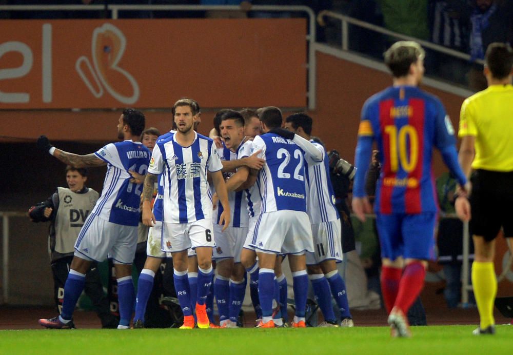 Liga: Real Sociedad - Barcelona