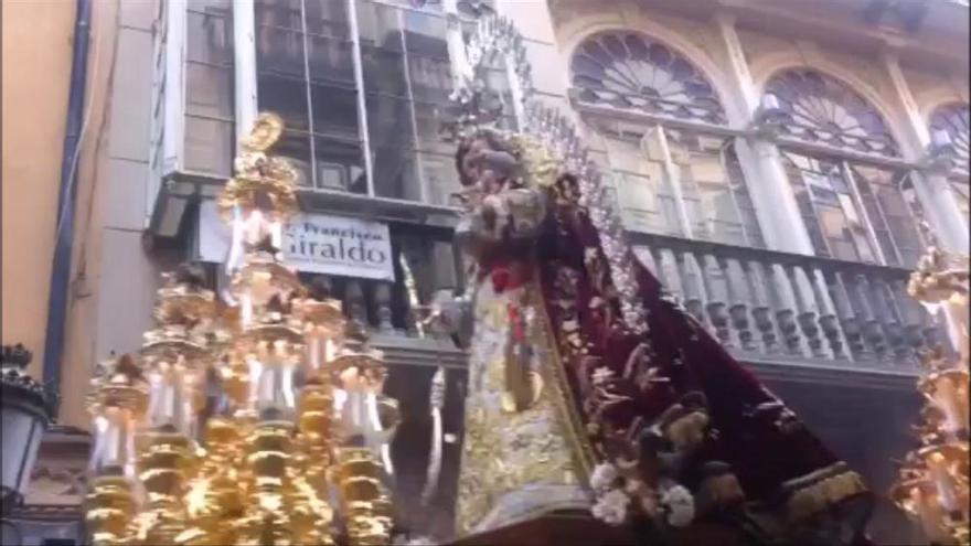 Salida procesional de la Virgen de los Remedios