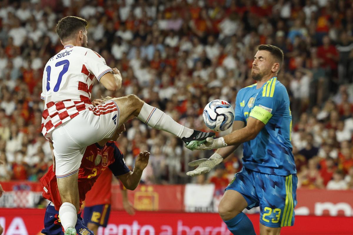 UEFA Nations League: España - Croacia, en imágenes. UEFA Nations League: España - Croacia, en imágenes.