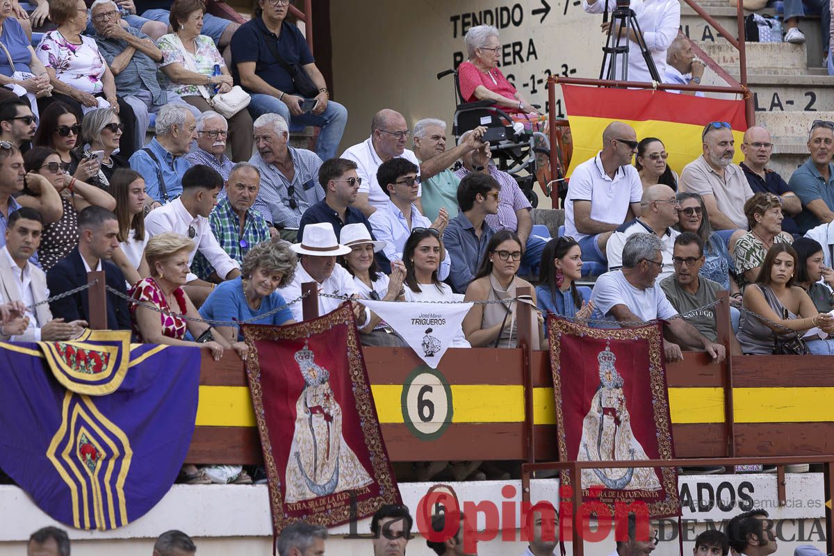 Tarde histórica en Abarán con la alternativa de José María Trigueros y el indulto de Tomás Rufo, junto a Castella salieron a hombros
