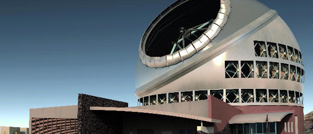 El consorcio del telescopio de 30 metros  inicia el trámite para construir en las Islas